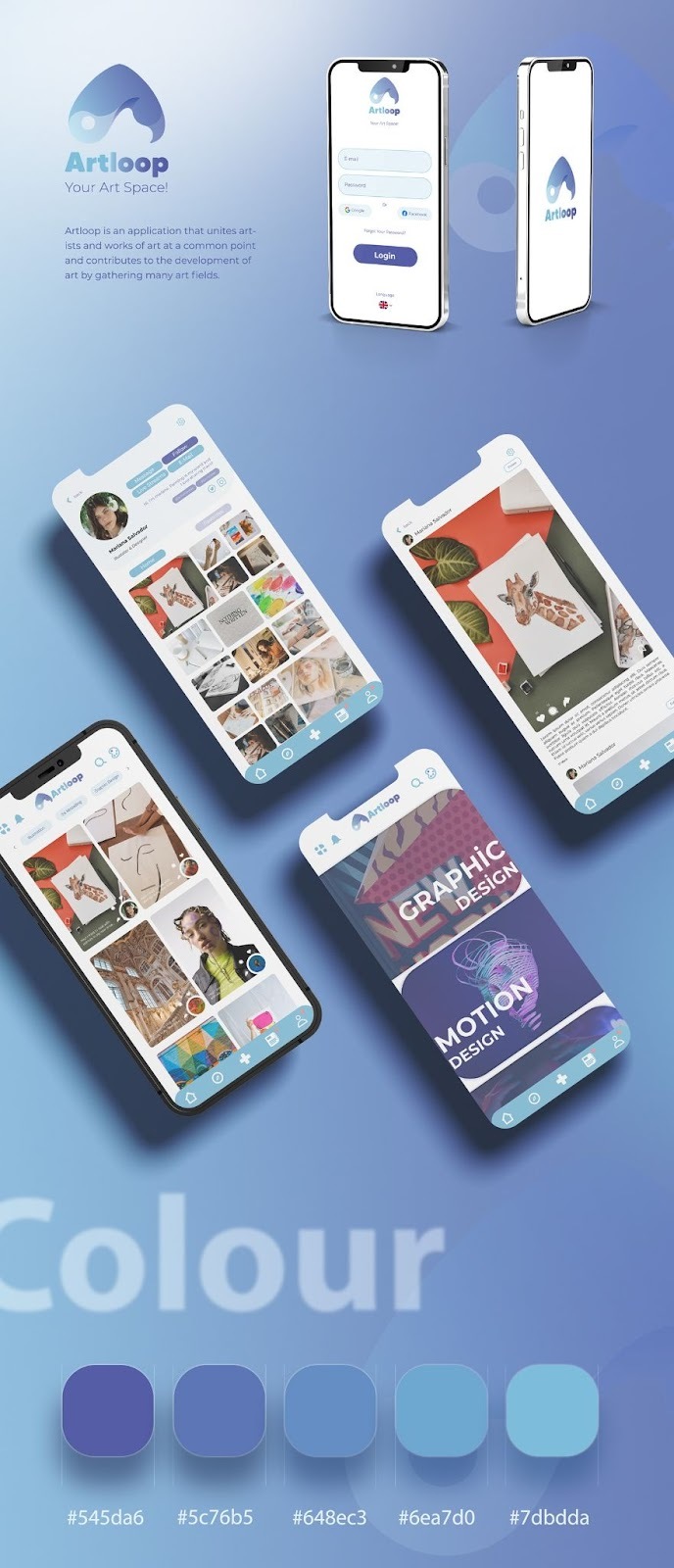 Artloop / Mobile design