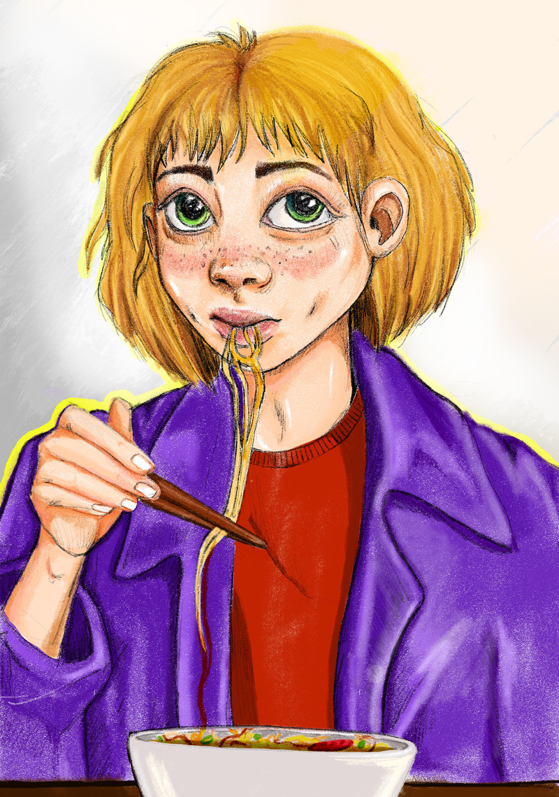 character and setting illustration